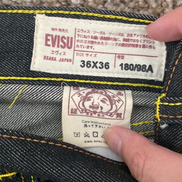 evisu multi pocket jeans - Picture 3 of 4